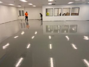 Professional epoxy flooring services for Industrial and Commercial buildings in Massachusetts